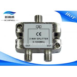 China TV 2 Way HDMI AOC Cable RF Tap Catv Splitter Low Insertion Loss ISO9001 Approved wholesale