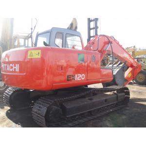 China Used EX120-5 Hitachi 12 Tonne Excavator Japan No Oil Leak With 6 Cylinders supplier
