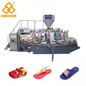 China Energy Saving PVC PCU Slipper Making Machine For Children's Cartoon Shoe Slipper Sandal Sole supplier