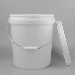 China Round Handle Food Grade Buckets BPA Free supplier