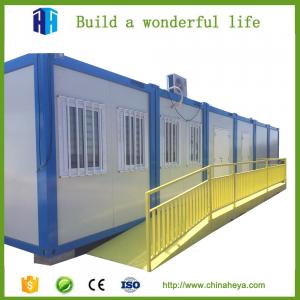 China low cost fabricated home 40ft steel framed container camp house ce floor plans german supplier