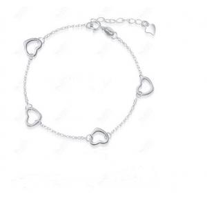 China Korean Korean love silver jewelry bracelet luxury gifts supplier