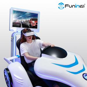 China Motorcycle Racing Simulator VR Racing Kart 9d Vr Simulator Dynamic Platform VR Game machine supplier