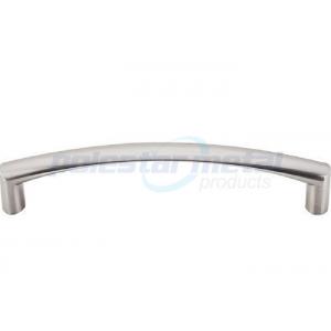 128 mm CC Brushed Nickel Zinc Alloy Contemporary Kitchen Bow Cabinet Pull Handles