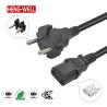 China Cordón de alimentación de la UE 16A 250V Schuko Plug 2 Pin Cordón de alimentación CEE Plug para electrodomésticos de alta potencia/hoteles/restaurantes Cables de alimentación IEC C17 wholesale