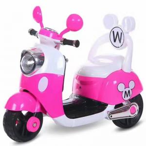 China Children's Car Classic Rechargeable Electric Ride On Tricycle Motorcycle with Music Lights supplier