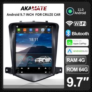 9.7inch Chevrolet Cruze Radio Featuring Android 11 Touch Screen