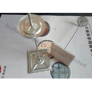 China Designed Self Adhesive Insulation Hangers , Annular Groove Insulation Anchors wholesale