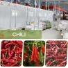 Air Heating Continuous Conveyor Belt Dryers For Seasoning Fruit And Vegetable