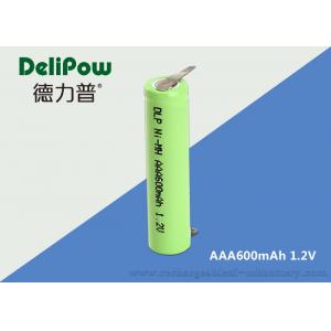 China Delipow Aaa 600mah Rechargeable Batteries , 1.2 V Rechargeable Batteries Nimh supplier