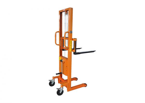 LS350 Mini Winch Stacker with safe self-locking Capacity 350kg