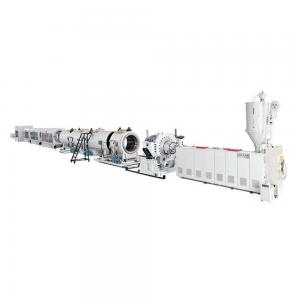 China Big Size PE Pipe Extrusion Machine With Single Screw Extruder SJ160/33 supplier