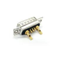 China 7W2 Male Solder Type Micro D Sub Connector 10A on sale
