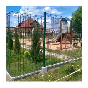 Low Carbon Steel Wire Hot Dipped Galvanized 3D Curved Fence for Garden and Arena Sale