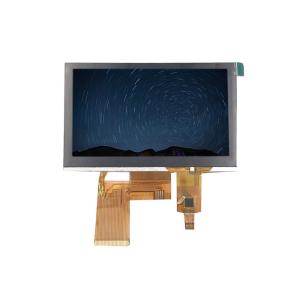 China O branco exprime o módulo capacitivo do écran sensível de Tft LCD sobre o fundo azul 4.3inch 480*272 supplier