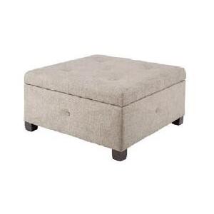 China Square Bedroom Fabric Storage Bench For End Of Bed , Folding Ottoman Bench Seat supplier