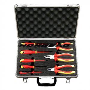 Insulated VDE Tool Set 8 Piece Pack Ergonomic Grip Handle 1000v Insulated Screwdriver Set