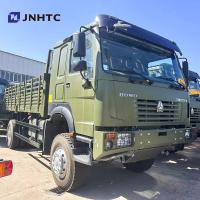 China HOWO Heavy Cargo Trucks / Military Cargo Truck 4×4 All Wheel Drive Low Price For Sale on sale