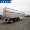 TITAN 40000-45000L diesel fuel storage tanker trailer manufacturers