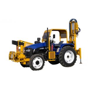 Top Driving Full Hydraulic 100M Tractor Mounted Drill Rig