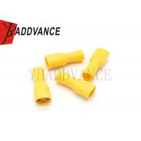 China FDFD5.5-250 Female Insulated Crimp Terminal Connectors With AWG 12-10 Cable Wire on sale