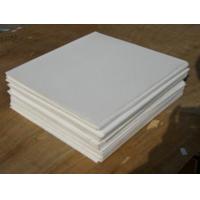 China White And Black Color PTFE Sheet / 100 % Virgin PTFE Sheet Smooth Surface on sale