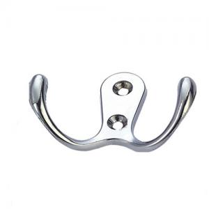 China Small double  wall mounted clothes hanger rack hook coat and hat hook supplier