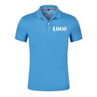 China 200 gsm Short Sleeve Tee Shirt , Polyester Casual Style Golf Polo T Shirts on sale