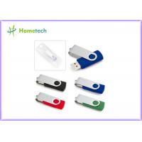 China Colorful mini twister swivel plastic usb flash drive with custom logo printing on sale