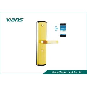 Digital Wifi Bluetooth Door Lock With Handle , Smartphone Door Lock With Remote