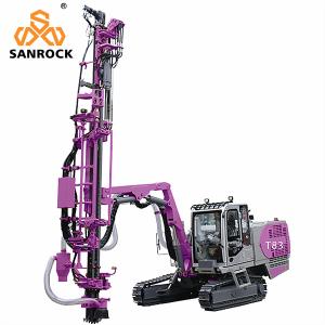 China Automatic Top Hammer Drill Rig T83 Mining Blast Hole Hydraulic Crawler DTH Drilling Rig supplier