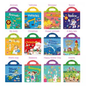 China Removable Toddler Sticker Books Educational Learning Toys Children Sticker Book supplier