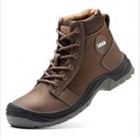 China Leather Safety Shoes, Steel Toe Work Boots, Construction Requirements Industrial Safety on sale