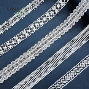 China Embroidery Trimming Cotton Fabric Lace For Clothing Decoration supplier