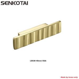 Modern rectangular furniture pull handle by brass for cabinet,cupboard