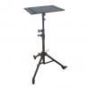 China Steel 1530mm Height Computer Tripod Stand With Tray wholesale