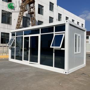 Custom Glass storage Prefabricated Container Homes Villas