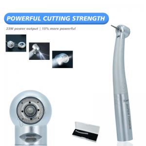 China Turbine Quick Coupling Dental Handpiece Unit Fiber Optic High Speed Handpiece supplier