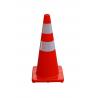 China 70cm PVC European Standard Road Warning Colored Safety Caution Cone wholesale