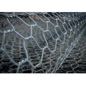 Grey Colour Pvc Coated Soil Water Conservation Woven Gabion Baskets