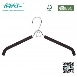 China Betterall High-quality Black Rubber Foam Hanger for Coat & Shirt supplier