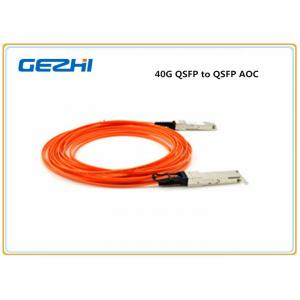 China Assembly 40G QSFP To QSFP Breakout Active Optical Cable supplier