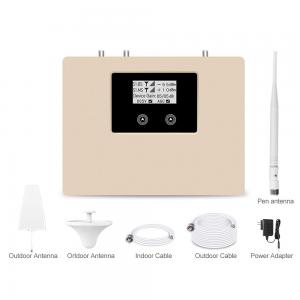 China Dual Band 900MHz 1800MHz Cell Phone Signal Repeater 2G 4G 70dB Gain supplier