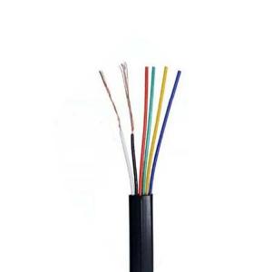 6 Conductor Flat Telephone Cable with BC Conductor and RJ11 6P6C from Exact Cables