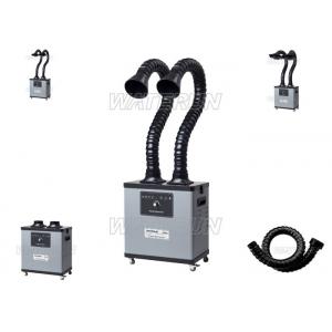 China Low Noise Double Arm Portable Fume Extractor 75mm Duct For Medical Field supplier