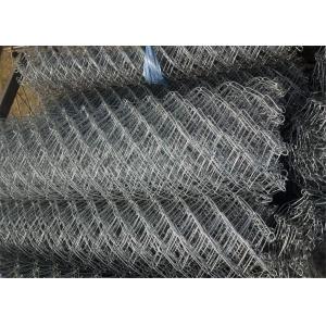 1" 2" Flexible Plastic Coated Chain Link Fencing For Hillside Protection