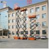 Self Propelled Mobile Scissor Lift Aerial Working 13.7m Hydraulic Drive