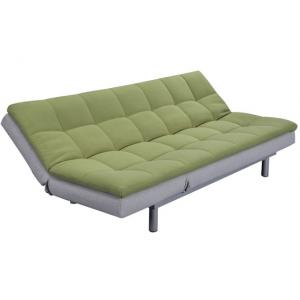 Bedroom Fabric Cover Functional Sofa Bed Steady Structure With Iron Legs