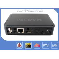 Linux MAG250 Android Smart IPTV BOX Engima2 1080p 720p 576p For Europe
