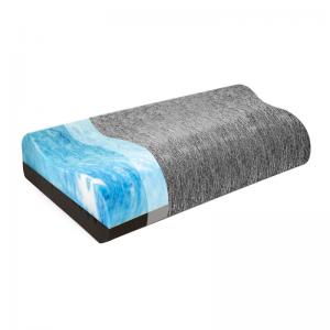 Memory Foam Double Layer Pillow Contour Breathable Bamboo Charcoal